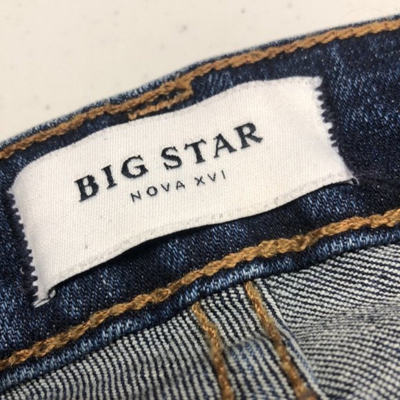 LIKE NEW BIG STAR ALEX SKINNY JEANS 10/30x30 JEANS ⭐️ - Picture 2 of 12